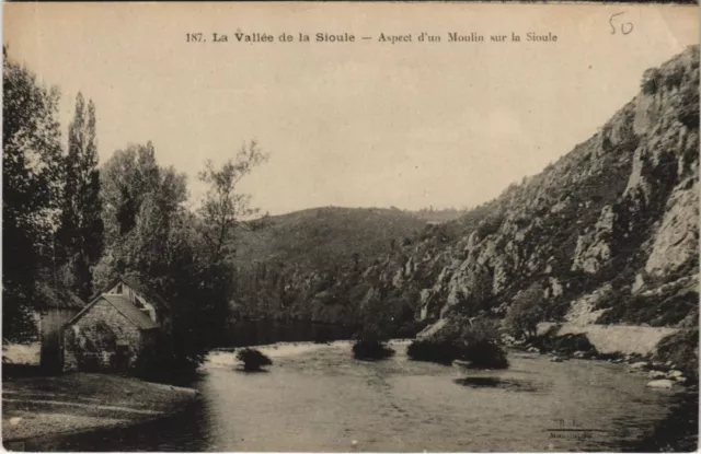 CPA Vallee de la Sioule Mill Appearance on the Sioule (48769)