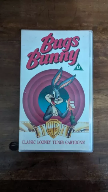 Vintage Bugs Bunny Classic Looney Tunes Cartoons 1990 VHS