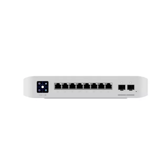 Ubiquiti USW-Pro-8-POE Professional 8 PoE UniFi Gigabit Switch with PoE++ and...