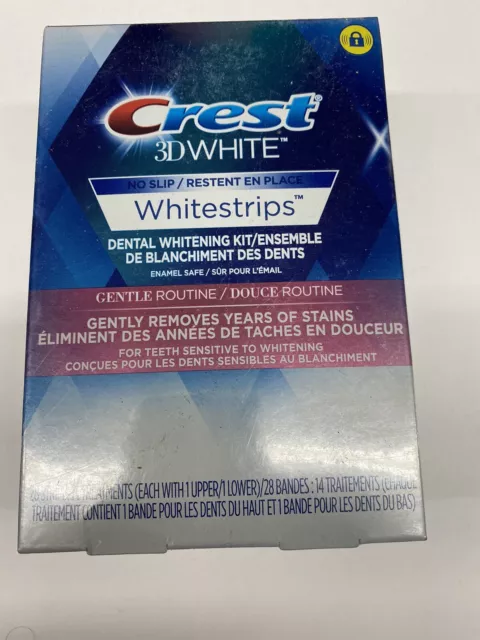 Crest 3D Whitestrips 28 Strips 14 Treatments. PLS READ EXPY. 2022 Aug.