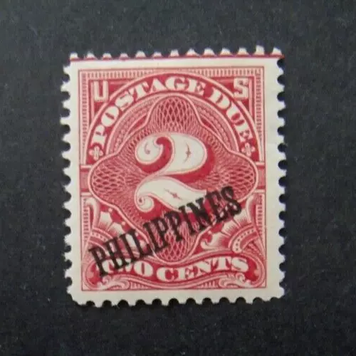 US Possession Stamp 1899 2c Postage Due Philippines J2