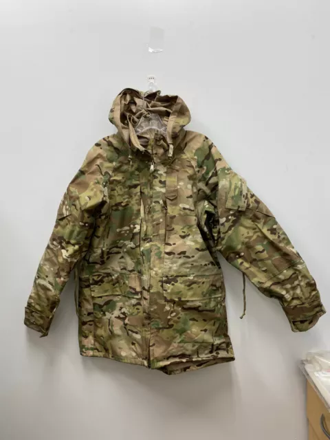 Us Army Issue Apecs Gen II Gore Tex Multicam Cold/Wet Weather Parka - Medium Reg