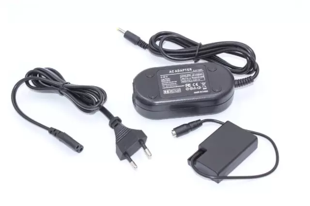 DC-Kuppler + USB Adapter Set - kompatibel mit Sony AC-PW20 - NP-FW50