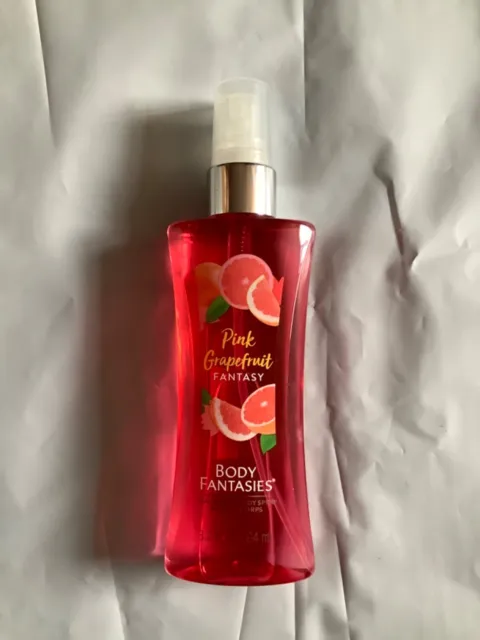 3*Body Fantasies Pink Grapefruit Fantasy Women  Bath & Body Body Spray 3.2 Oz