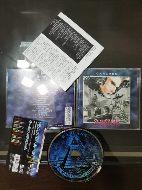 Carcass – Swansong Japan CD OBI (TFCK-88789)