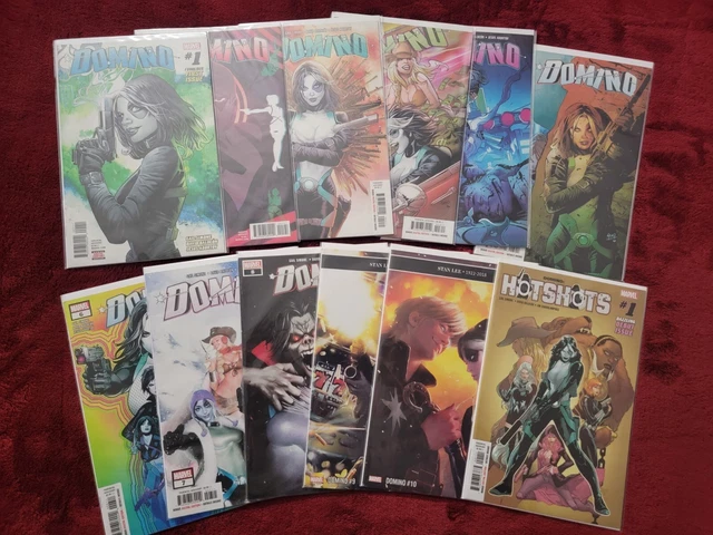 Domino #1-10 + Hotshots #1 (2018) FULL SERIES LOT | 1st Series | 12 issues (NM)