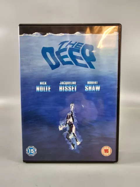 THE DEEP (1977) Jacqueline Bisset. Robert Shaw Jaws film. uk region 2 DVD EXCEL
