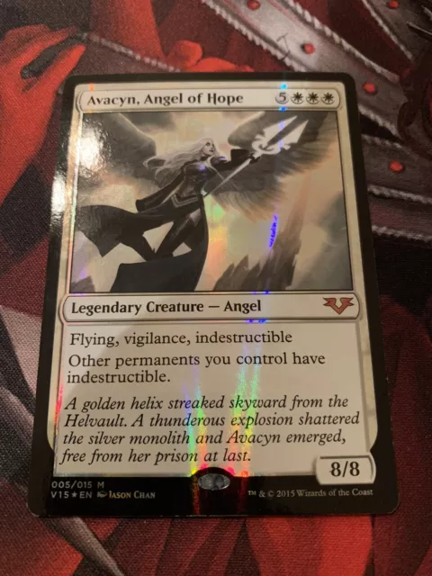 Avacyn, Angel of Hope - Foil 5/15 Near Mint MTG From the Vault: Angels V15 Avacyn, Angel of Hope - Foil 5/15 Near Mint MTG From the Vault: Angels V15
