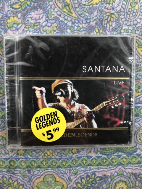 Golden Legends: Santana Live by Santana (CD, Feb-2006, Madacy Distribution) ~NEW