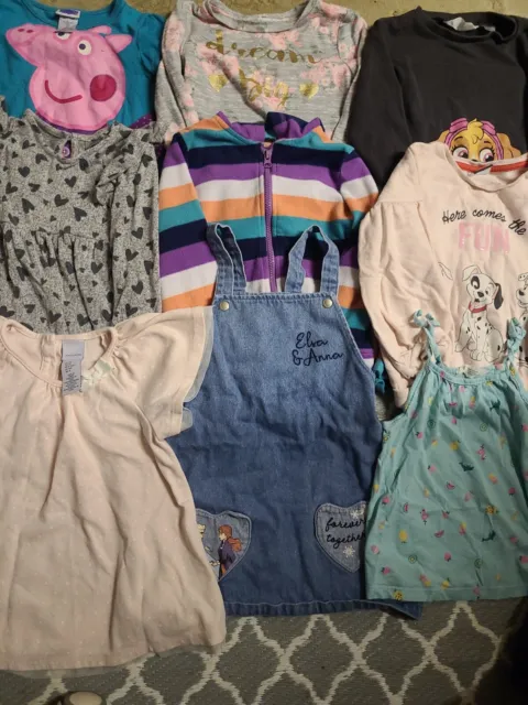 Girls Clothes Bundle Aged 3-4 Years jumpers, dresses, tops tahari,h&m tu ect
