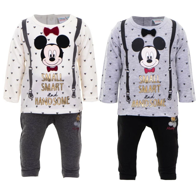 Abbigliamento neonato maschietto completo da bambino tuta bimbo cotone disney