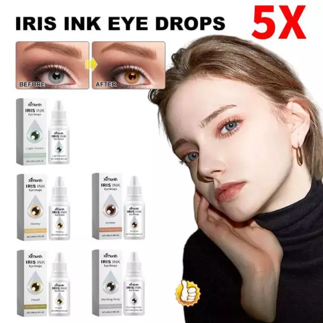 5Pcs IrisInk Eye Drops, Color Changing Eye Drops-50%-OFF--