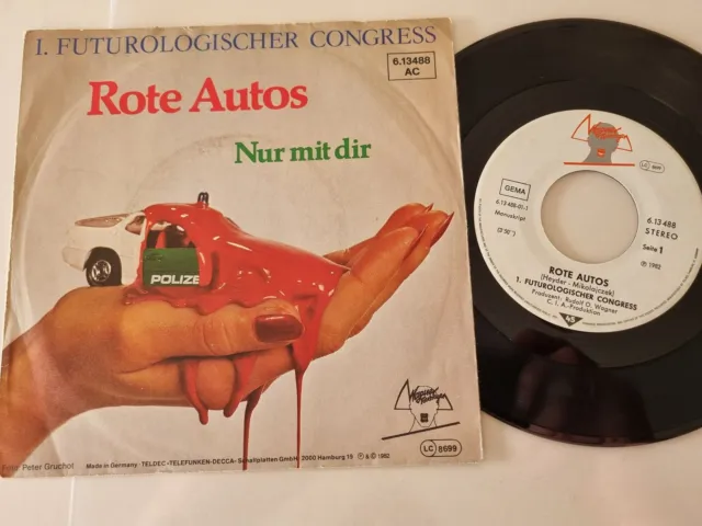 1. Futurologischer Congress - Rote Autos 7'' Vinyl Germany