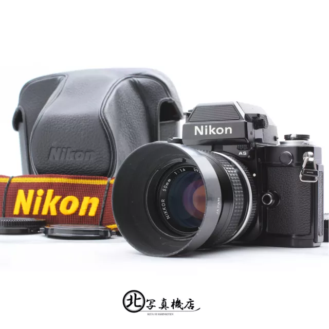 S/N790xxxx [MINT] Nikon F2 Photomic AS Black 35mm Film Camera Ai 50mm f1.4 JAPAN