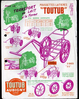 AUBIGNY-sur-NERE PERSIENNES 18 CONSTRUCTION METALLIQUE "TOUTUB Ets HORKISKA" 