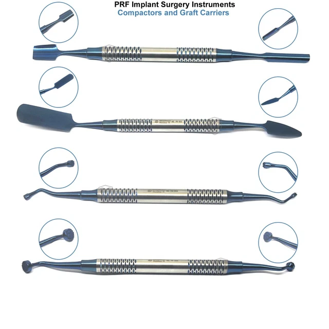 PRF PLATELET RICH Fibrin Implant Bone Graft Condenser Pluggers ...