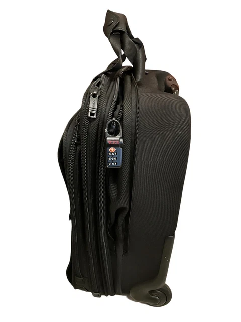 TUMI Compact 17” Upright Business Roller Bag Carry On Suitcase 26126DH 2