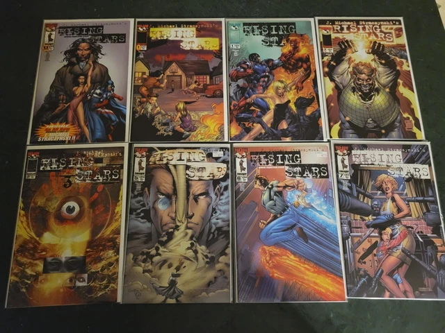 Lot of 8 Rising Stars #0 1 1 2 2 3 5 6 7 Top Cow Image Comic Books Straczynski