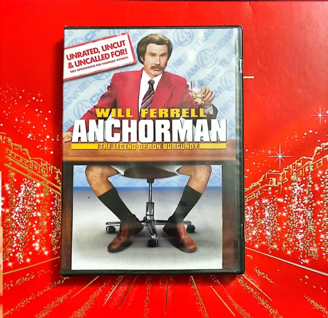 DVD Anchorman : The Legend of Ron Burgundy /Blaspo boutique 7