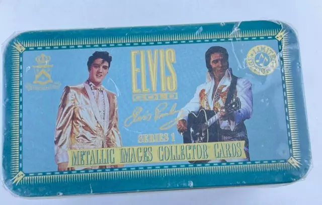 1993 Elvis Presley Gold Series 1 Metallic Gold Images Collector Cards
