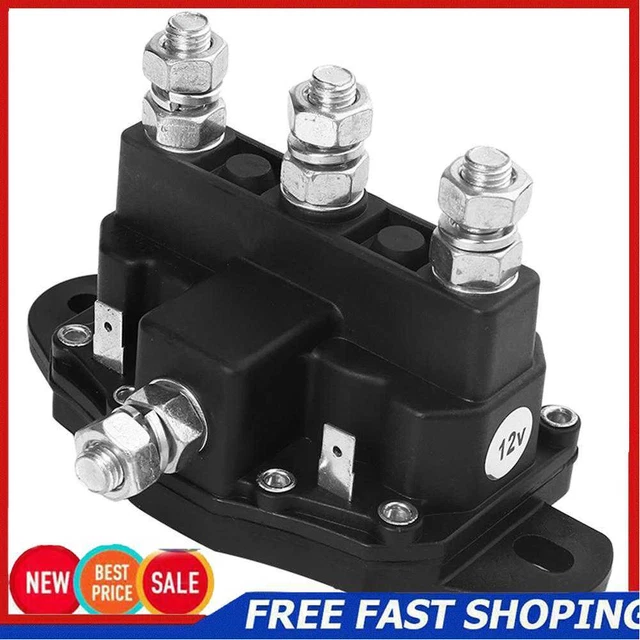 6 POST RELAY Winch Motor Reversing Solenoid Switch Car Universal