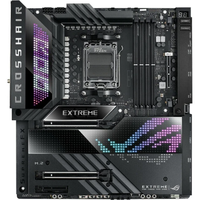 ASUS ROG CROSSHAIR X670E EXTREME Gaming Motherboard AMD X670 AM5 128GB DDR5 EUR 1 006 85 