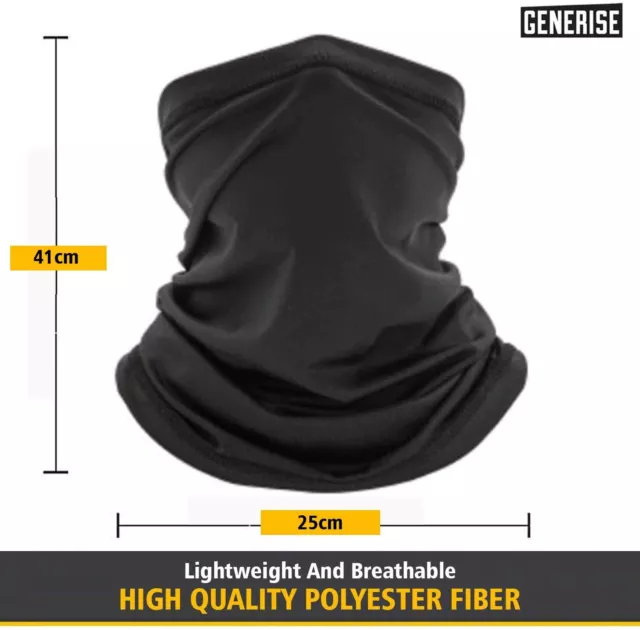 Neck Gaiter Windproof Bandana Balaclava Motorcycle Face Mask Cover Scarf Snood