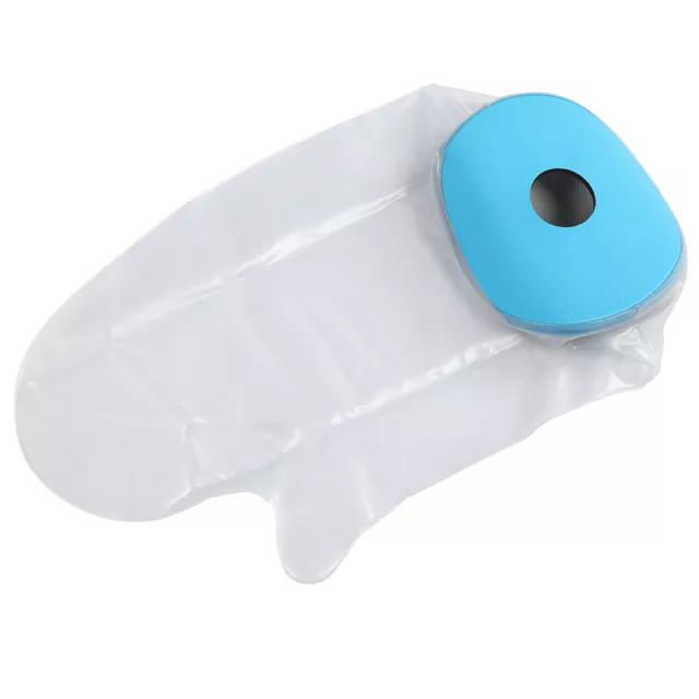 Blue Diving Material Rings PVC Shower Protective Sleeve Adult Palms P2200 38 NOW