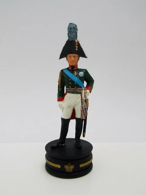 Figurine échecs Altaya - Grenadier De La Garde Russe à Austerlitz - 75mm, Plomb Peint, Neuf