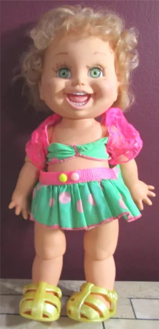 Galoob Baby Face doll #5 So Funny Natalie! Curls and Big smile !