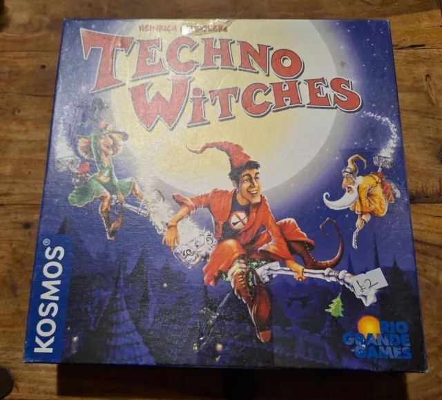 2005 Rio Grande Games KOSMOS Techno Witches Board Game, 2-4 Player, 10yrs+ CF
