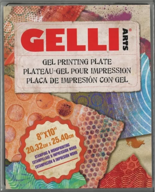 GELLI Arts Gel Printing Plate 8'' x 10'' 20,32cm x 25,40cm