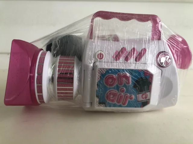 Barbie On Air  Toy Video Camcorder And Microphone Tested Works Talks And Lights