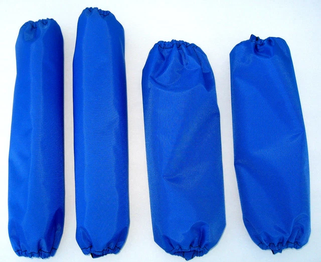 Shock Covers Dirt Late Model Blue Set 4