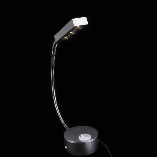 Luce comodino LED montata a parete tubo flessibile lampada da lettura per casa