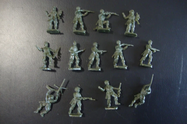 Figurines Soldats Chevaliers Moyen Âge 1/72 - Marque Airfix Ou Atlantic ? - Occasion - Lot 02
