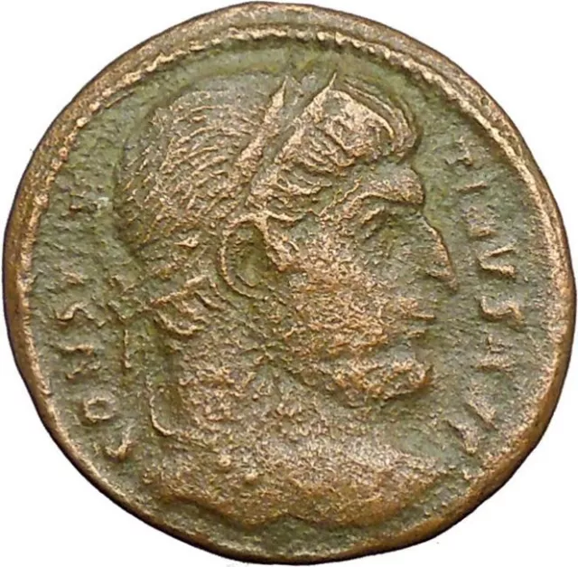 Constantine I The Great 323AD Ancient Roman Coin Victory over Sarmatia i34561 2