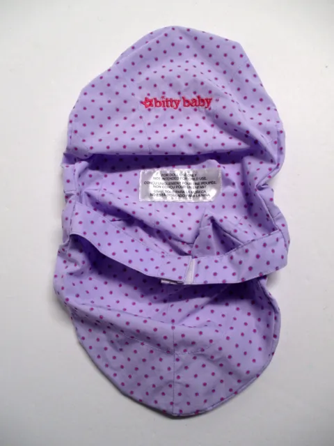 American Girl Bitty Baby High Chair Purple Replacement Cloth Seat
