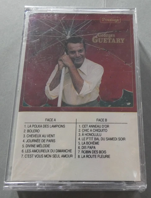 Rare K7 Cassette Audio Tape Prestige Georges Guetary 1983 Vip Neuf