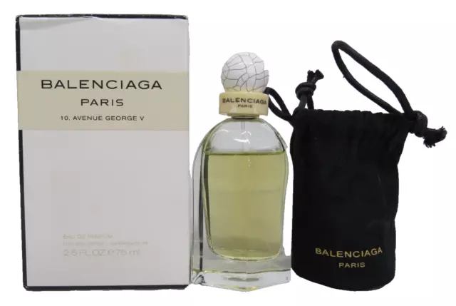 Balenciaga Paris 10 Avenue George V EDP  Spray 2.5 oz / 75 ml - Partial Bottle