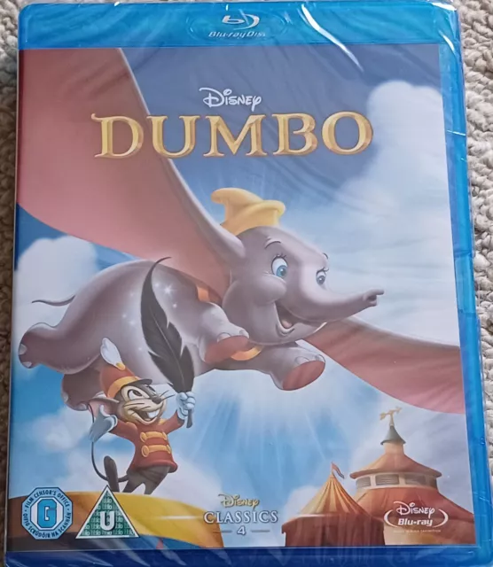 Dumbo Blu-Ray New & Sealed Disney Classics