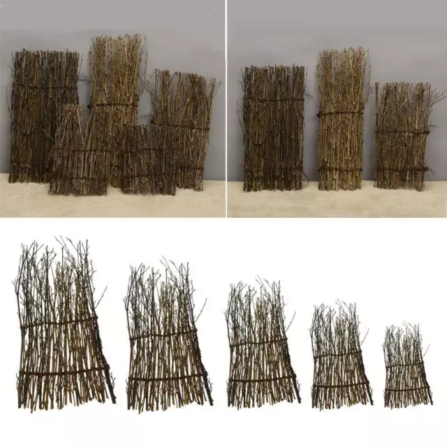 VARIOUS Bamboo Grass Fences Reed Screening Rolls Garden Screen Fence Panel