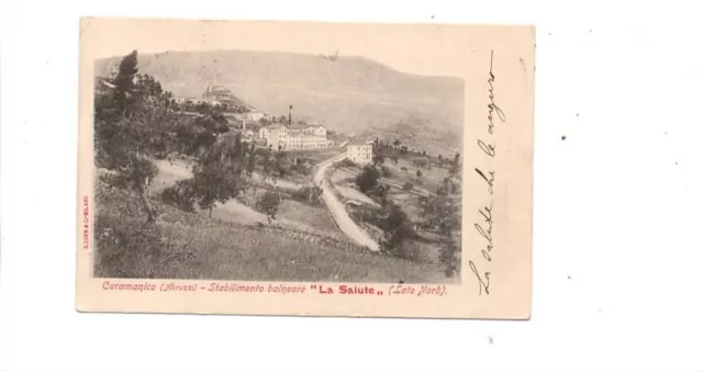 Cartolina di Caramanico (Pescara) 1904