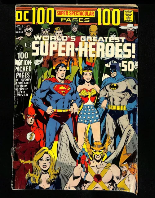 DC 100-Page Super Spectacular #6 Superman Wonder Woman Batman! DC Comics 1971