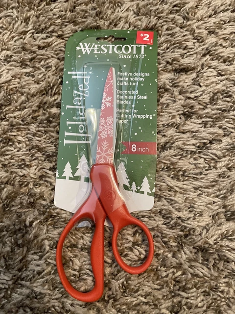 ¡Westcott Holidazed! Tijeras de Navidad de 8 pulgadas nuevas