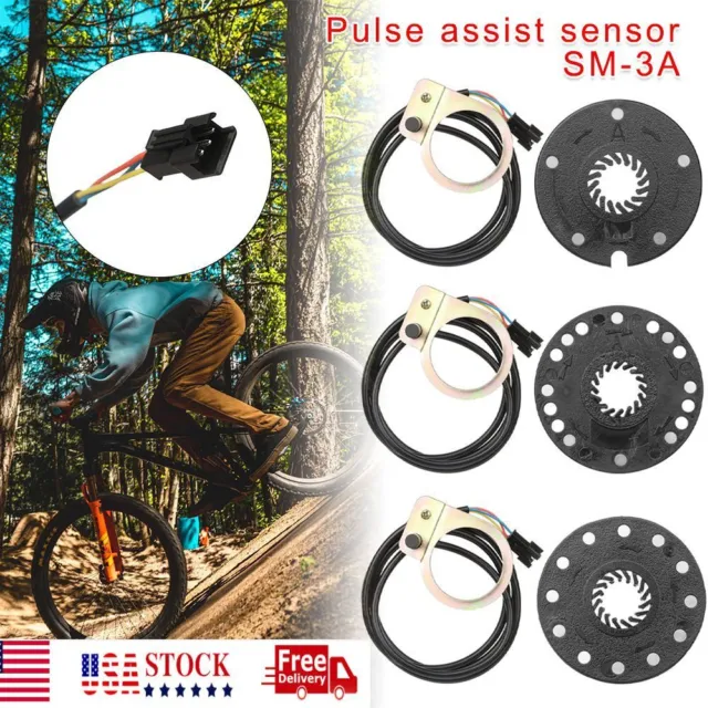 Electric Bicycle Pedal PAS System Assistant Sensor 5/8/12 Magnets Speed Sensor