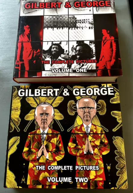 Gilbert and George: The Complete Pictures 1971-2005 Volume 1 & 2 SIGNED TATE