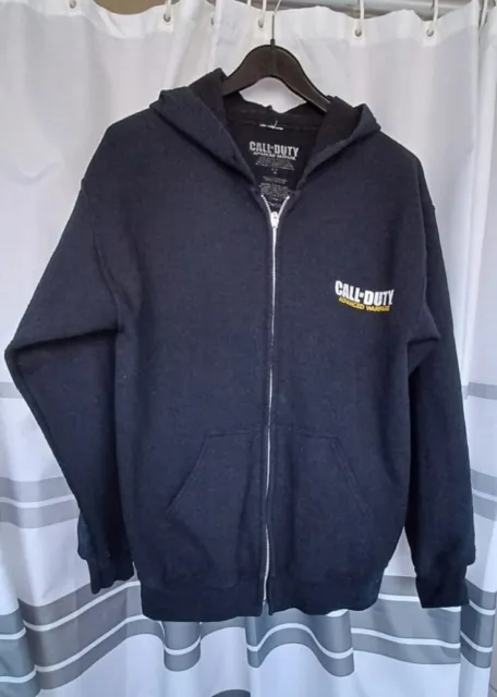 Sweatjacke Gr. M mit Kapuze und Aufdruck