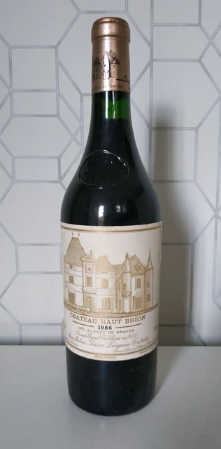 Chateau Haut Brion 1986 - Cru classé de Graves - Pessac Léognan