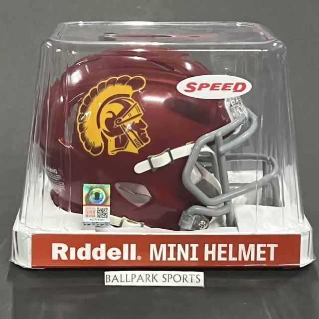 USC Trojans - 2022 Riddell NCAA Speed Mini Football Helmet